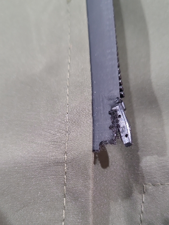 Avoogue Hooded Drawstring Rain Coat- Olive Green - Picture 9 of 9